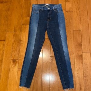 PacSun two tone blue stretch denim jeans. Size 26.